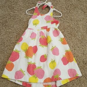 Kelly's kids halter dress 3-4t